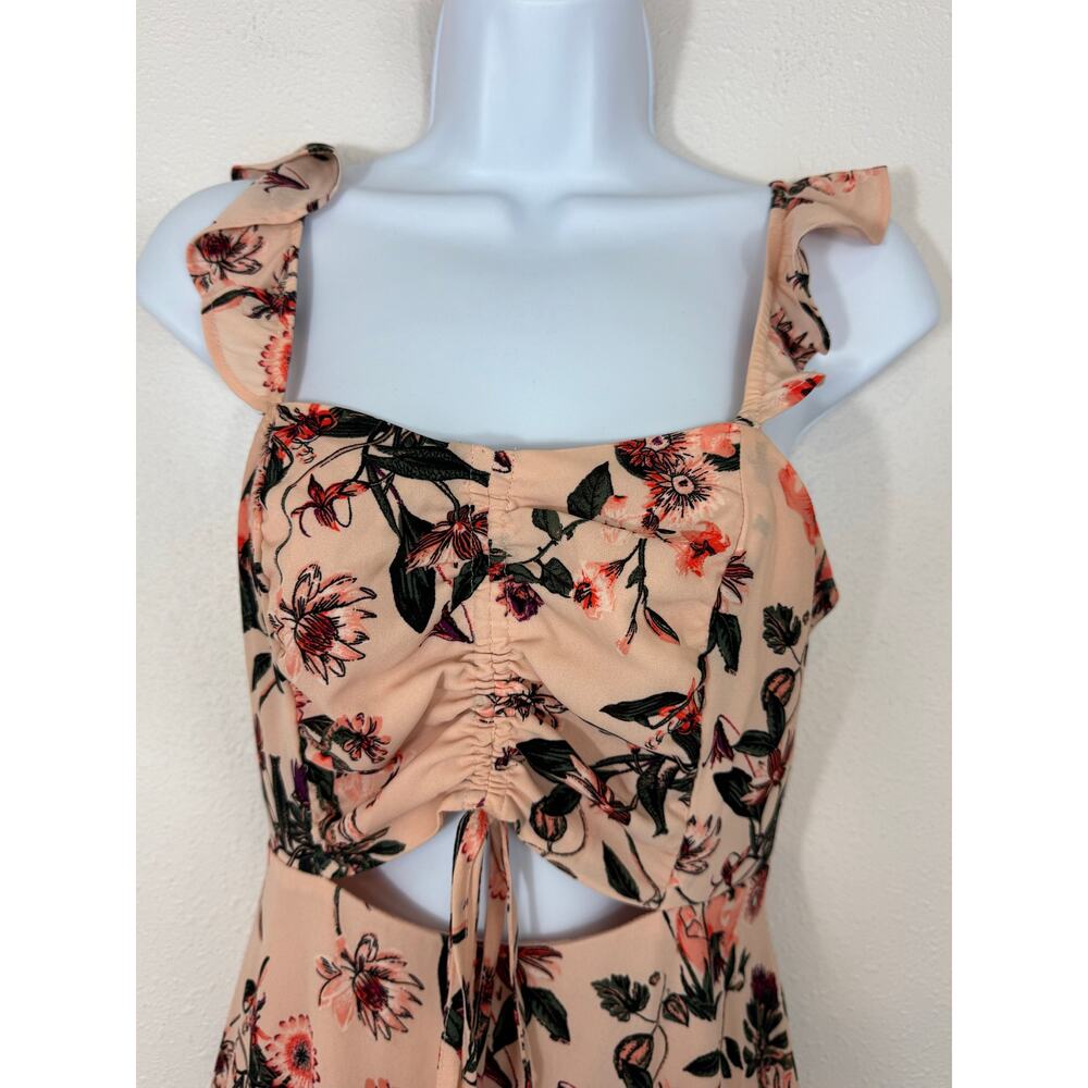 Chelsea28 Floral Milkmaid Midi Dress XS - Picture 5 of 7